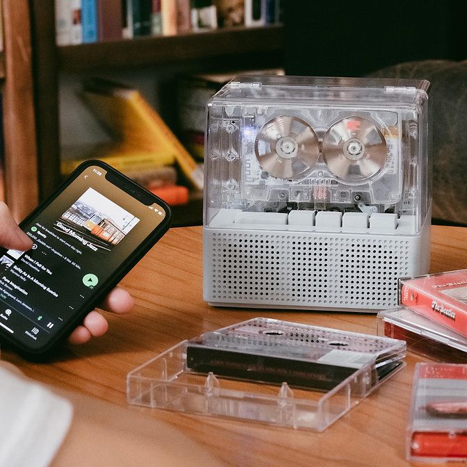 Du lecteur cassette à l'enceinte Bluetooth