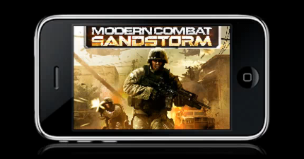 Modern Combat: SandStorm sur iPhone